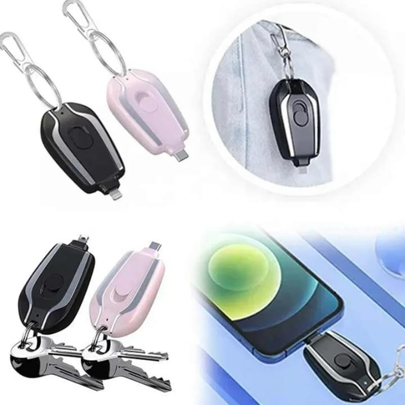 Power Bank Tipo Llavero Portátil